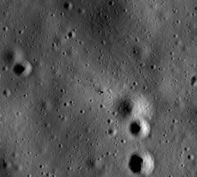 アポロ14号 EVA 軌跡